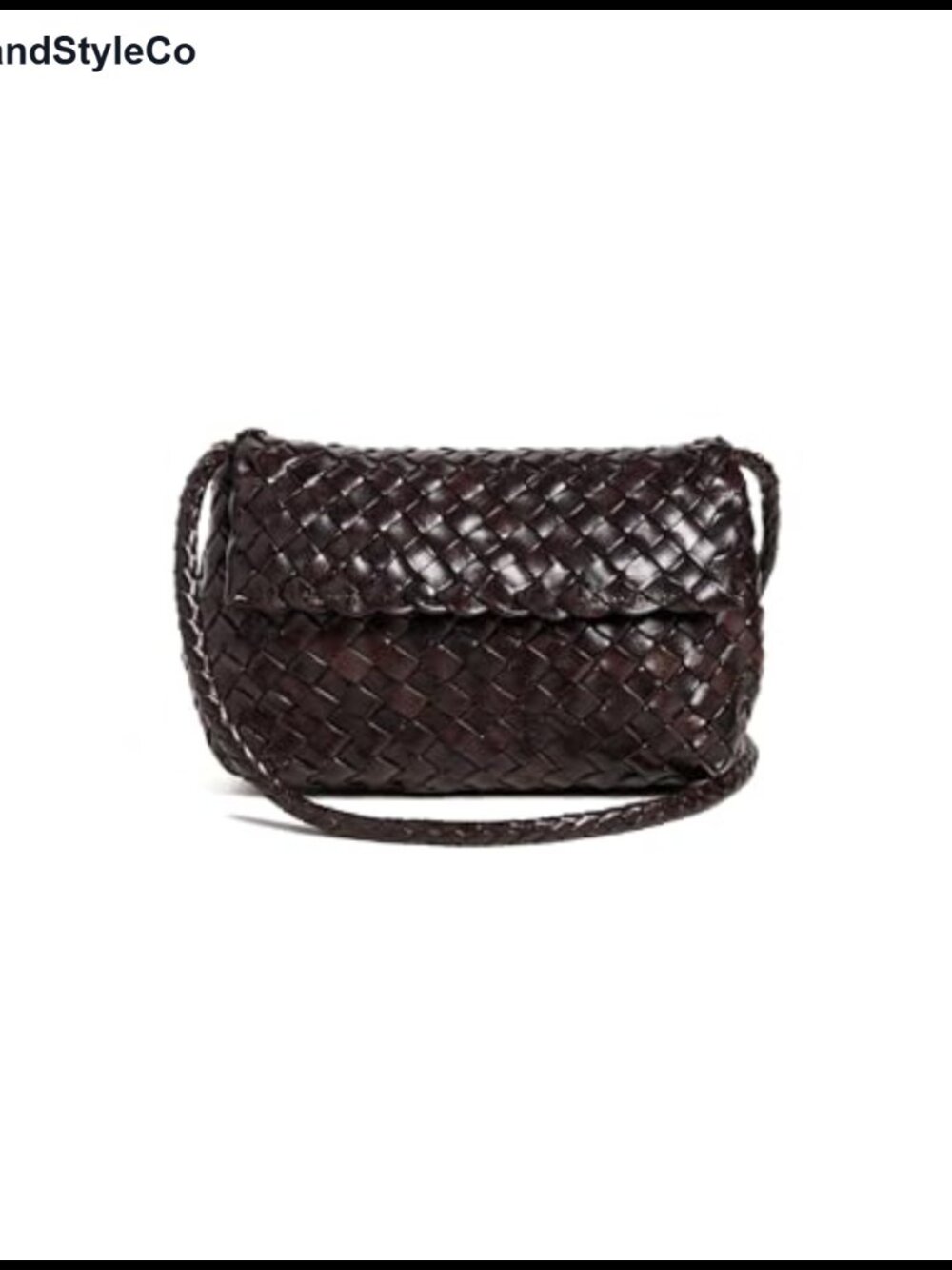 Vinnie Mini Woven Crossbody Bag Small Designer Style